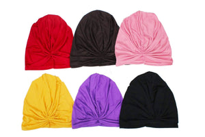 GORRO TURBANTE  ADULTO PREMIUM (12PZ)