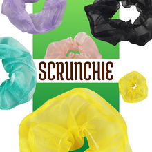 Cargar imagen en el visor de la galería, SCRUNCHIES ORGANZA (12PZ)
