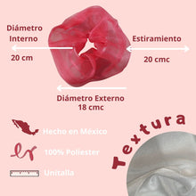 Cargar imagen en el visor de la galería, SCRUNCHIE JUMBO ESTAMPADA MIX (12 PZ)
