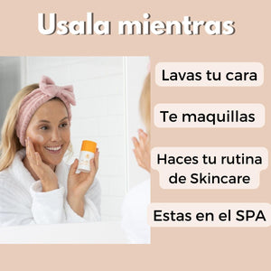 VALERINA SPA CON MOÑO COLORES LISOS (12PZ)