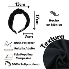 Cargar imagen en el visor de la galería, DIADEMA TURBANTE ESCOLAR (12 PZ)
