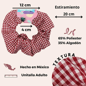 SCRUNCHIE MASCOTIN (12 PZ)