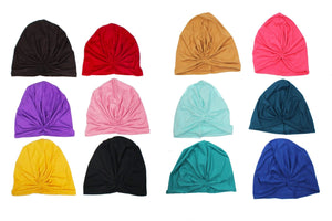 GORRO TURBANTE  ADULTO PREMIUM (12PZ)