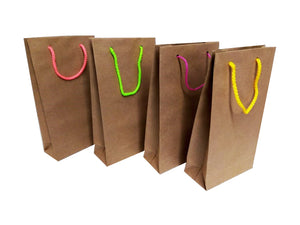 BOLSA MEDIANA VERTICAL KRAFT 17.5 CM X 24.5 CM