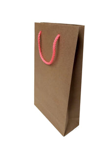 BOLSA MEDIANA VERTICAL KRAFT 17.5 CM X 24.5 CM