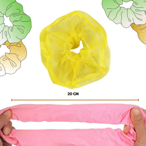 SCRUNCHIES ORGANZA (12PZ)