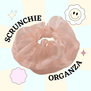 SCRUNCHIES ORGANZA (12PZ)