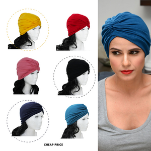 GORRO TURBANTE  ADULTO PREMIUM (12PZ)