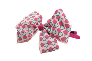 DIADEMA DE LISTON CANDY ESTAMPADO (12 PZ)