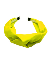 DIADEMA TURBANTE NEON (12 PZ)