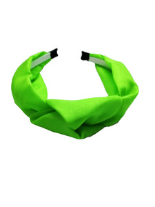 DIADEMA TURBANTE NEON (12 PZ)