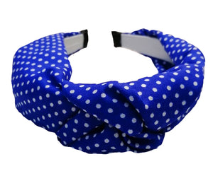 DIADEMA TURBANTE POLKA DOT (12 PZ)