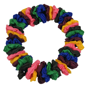 SCRUNCHIE COLORES FIESTA (12 PZ)