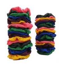 Cargar imagen en el visor de la galería, SCRUNCHIE COLORES FIESTA (12 PZ)
