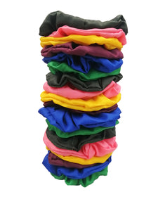 SCRUNCHIE COLORES FIESTA (12 PZ)