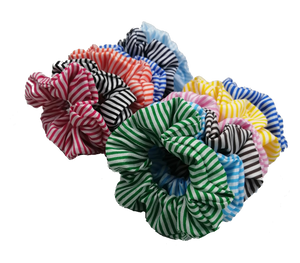 SCRUNCHIE RAYAS (12 PZ)