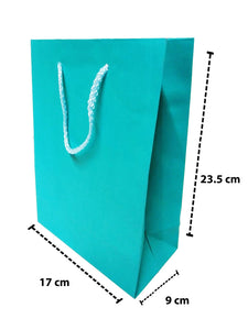 BOLSA MEDIANA VERTICAL LISA  17.5 CM X 24.5 CM