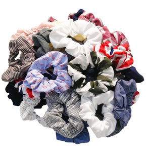 SCRUNCHIES COLORES MIX (12PZ)