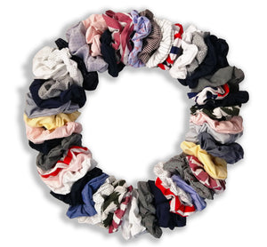 SCRUNCHIES COLORES MIX (12PZ)