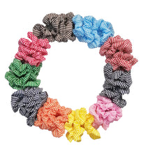 Cargar imagen en el visor de la galería, SCRUNCHIE RAYAS (12 PZ)
