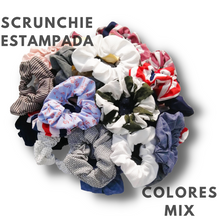 Cargar imagen en el visor de la galería, SCRUNCHIES COLORES MIX (12PZ)
