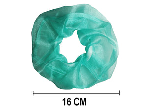 SCRUNCHIES JUMBO ORGANZA (12PZ)