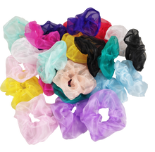 Cargar imagen en el visor de la galería, SCRUNCHIES JUMBO ORGANZA (12PZ)
