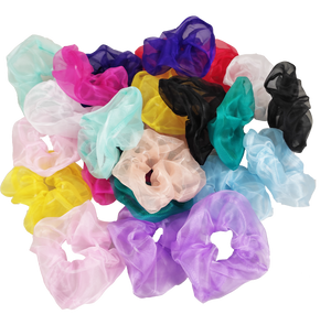 SCRUNCHIES JUMBO ORGANZA (12PZ)