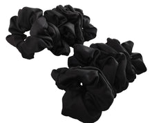 Cargar imagen en el visor de la galería, SCRUNCHIES NEGRO (12PZ)
