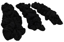 Cargar imagen en el visor de la galería, SCRUNCHIES NEGRO (12PZ)
