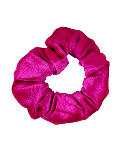 SCRUNCHIES TIPO TERCIOPELO (12PZ)