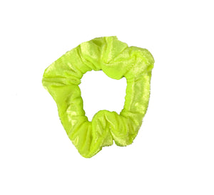 SCRUNCHIES TIPO TERCIOPELO (12PZ)