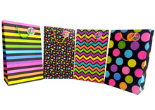 Cargar imagen en el visor de la galería, BOLSA SEMI JUMBO TEXTURAS FLUORECENTE 38 CM X 22 CM
