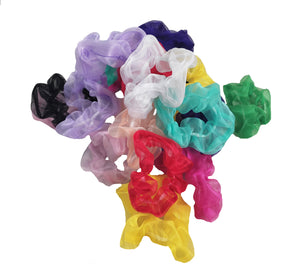 SCRUNCHIES ORGANZA (12PZ)