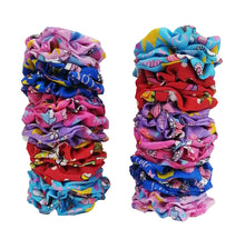 Cargar imagen en el visor de la galería, SCRUNCHIE ESTAMPADO UNICORNIO (12 PZ)
