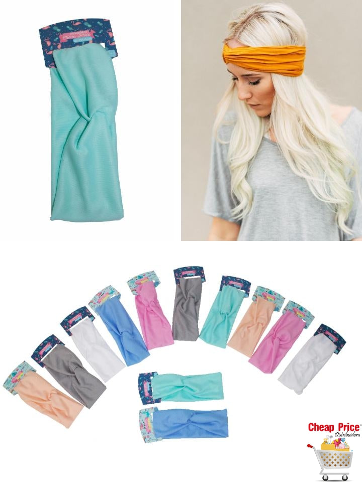 TURBANTE PASTEL (12 PZ)