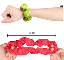 Cargar imagen en el visor de la galería, SCRUNCHIES METALICA (12PZ)
