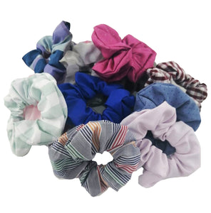 SCRUNCHIES COLORES MIX (12PZ)